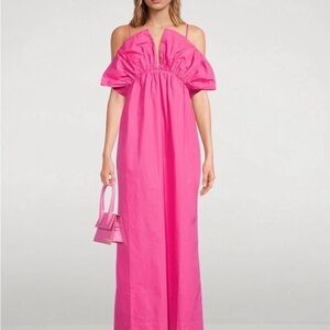 Mara Hoffman Elegant Pink Maxi Dress